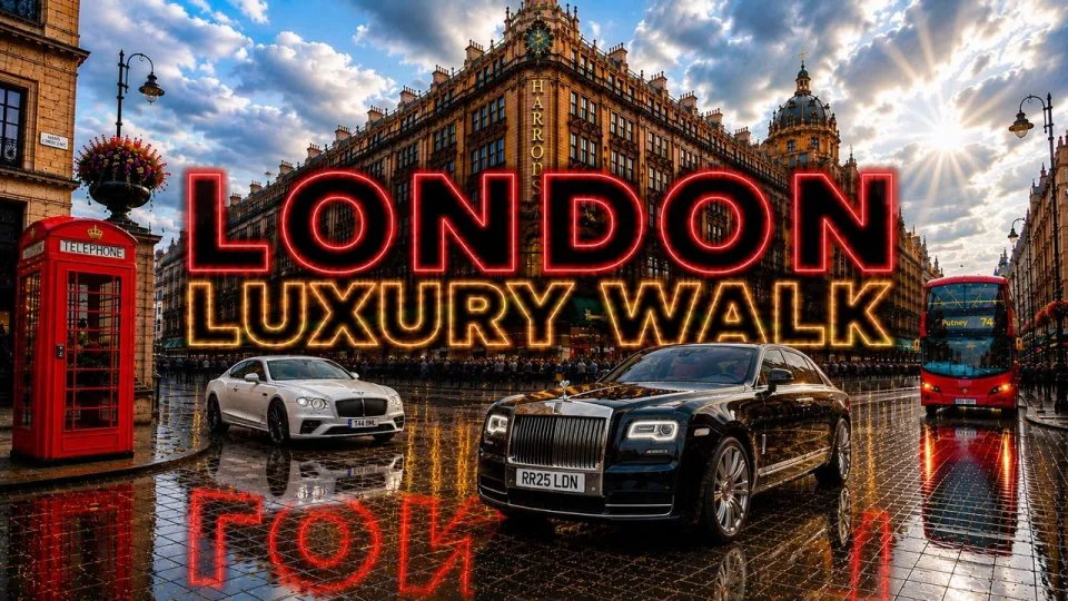 London Walk 4K, Exploring Harrods, Belgravia & Knightsbridge Luxury